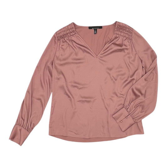 Blouse Ls By White House Black Market In Pink, Size:S