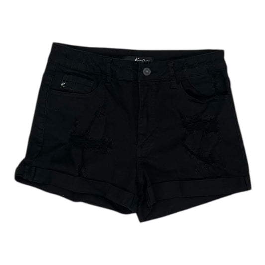 Shorts By Kancan In Black Denim, Size:6