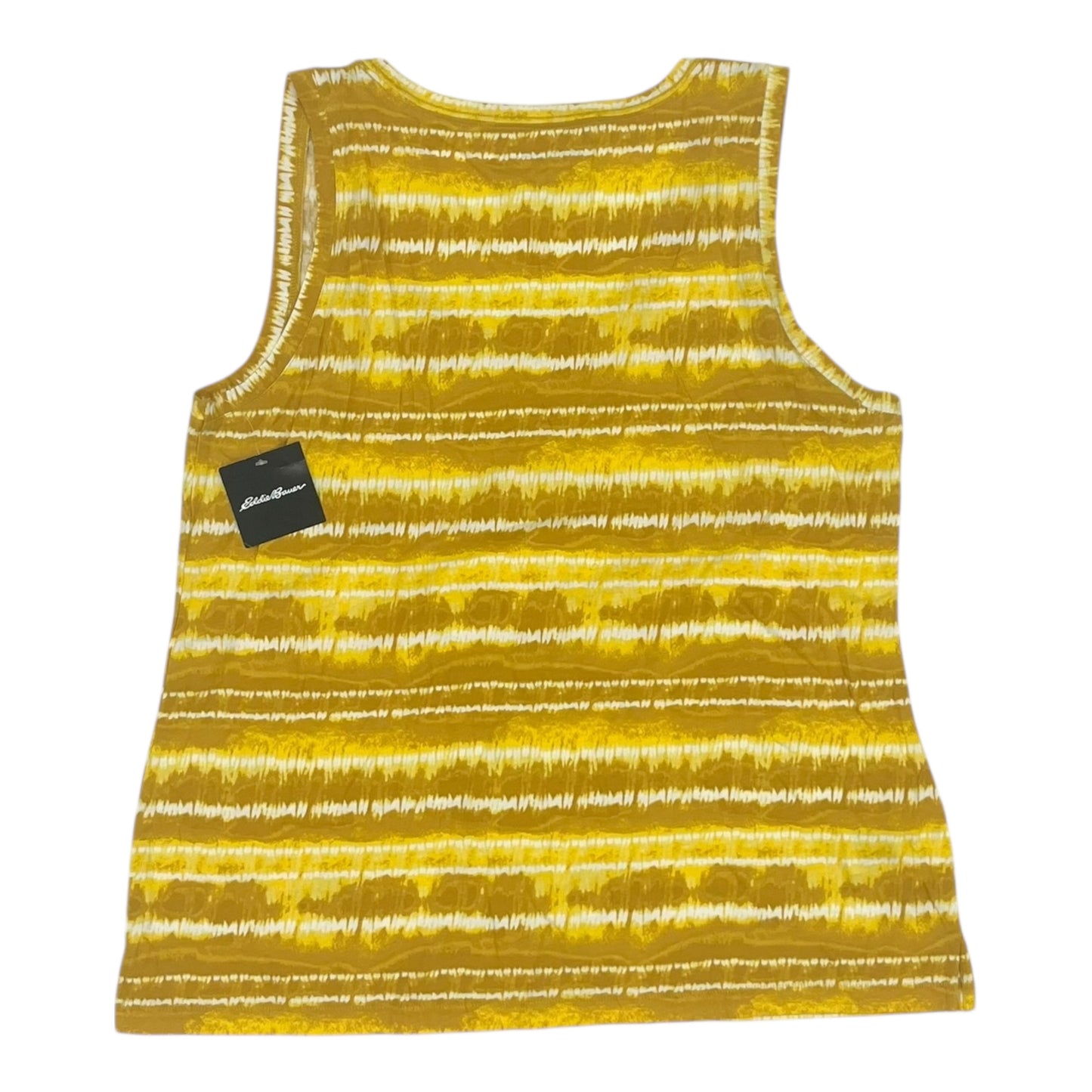 Tank Top By Eddie Bauer In Yellow, Size:L