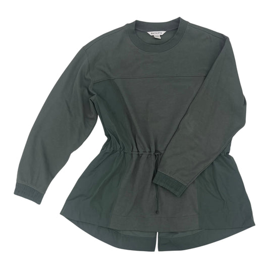 Athletic Sweatshirt Crewneck By Athleta In Green, Size:L
