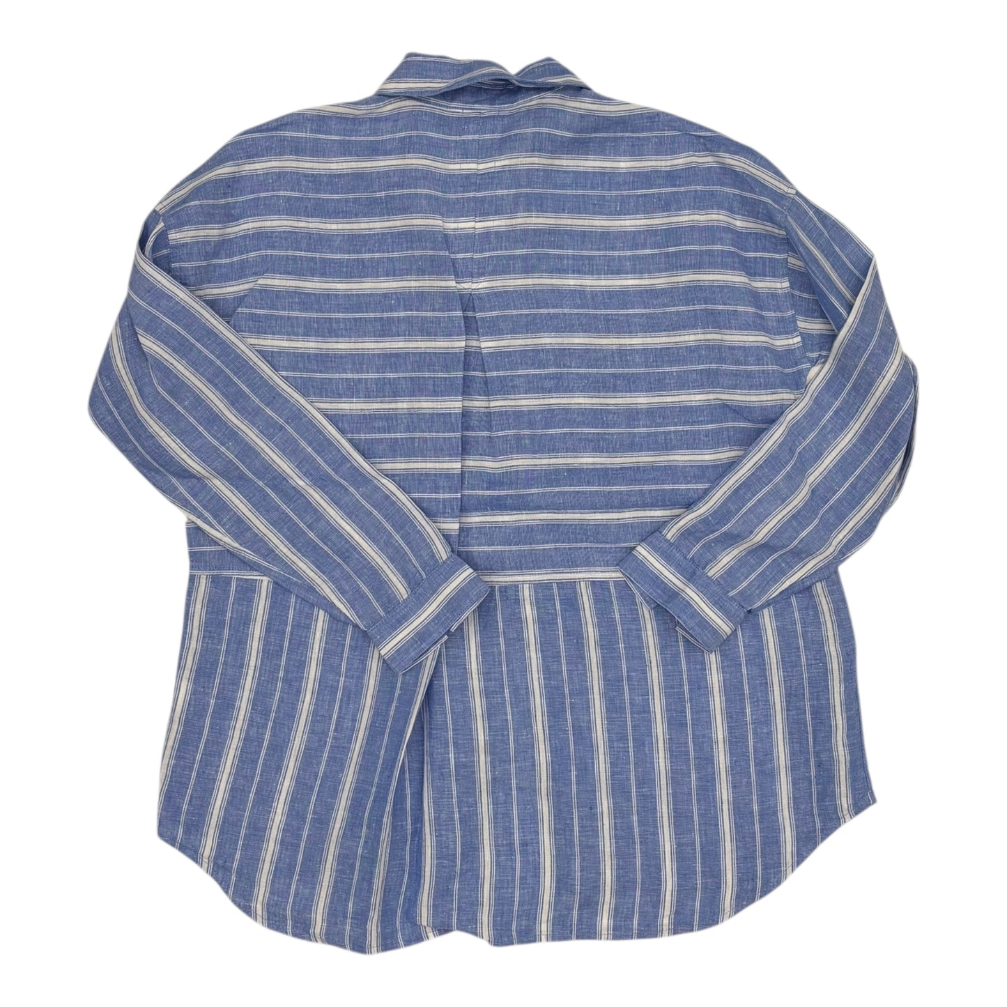 Top Ls By J. Jill In Blue & White, Size:Xsp