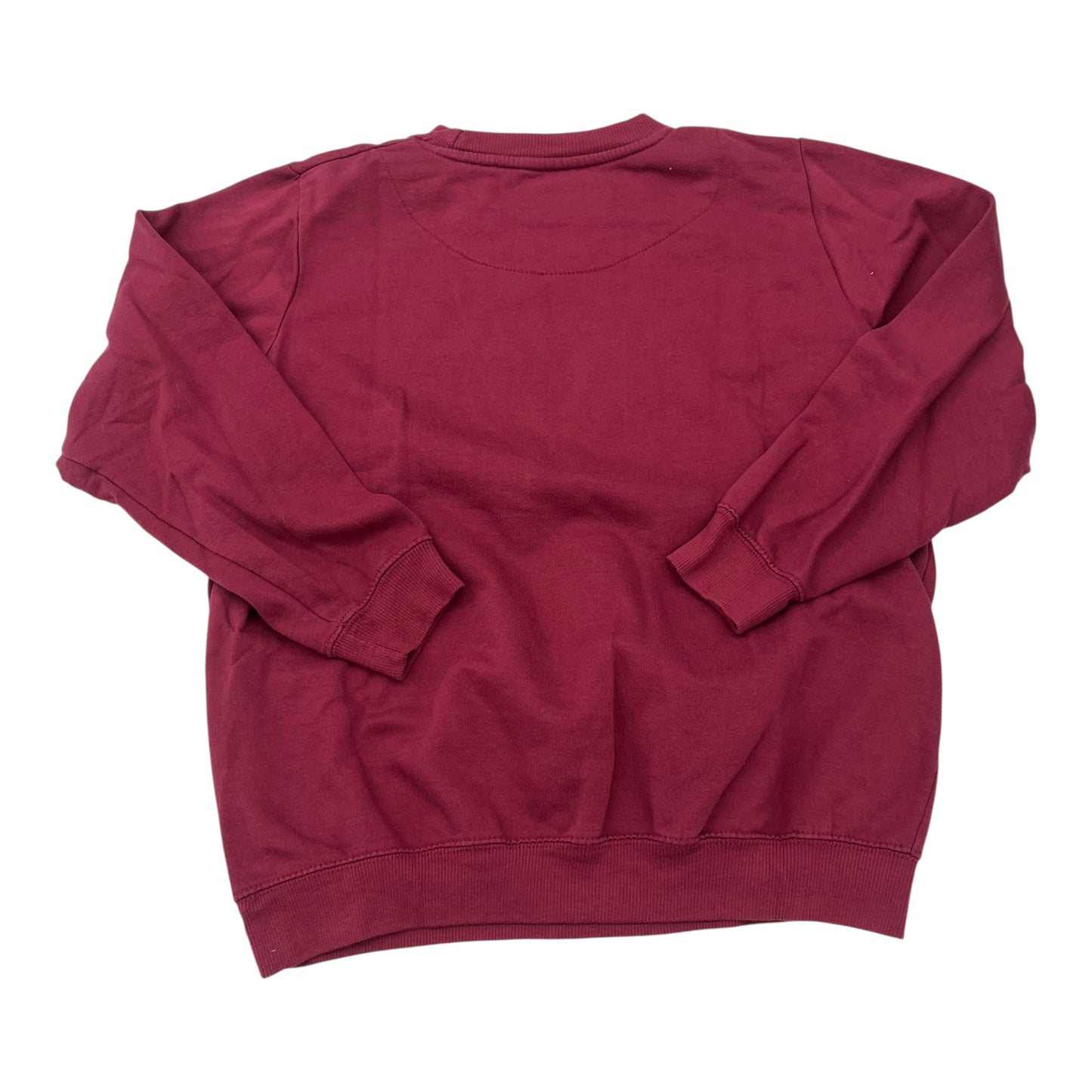 Sweatshirt Crewneck By Clothes Mentor In Red, Size:L