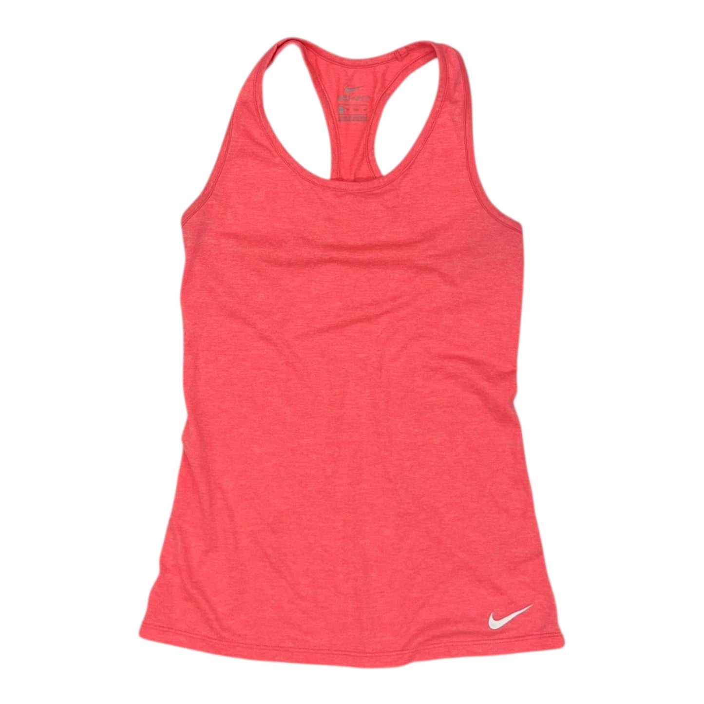 Athletic Tank Top By Nike In Orange, Size:Xs