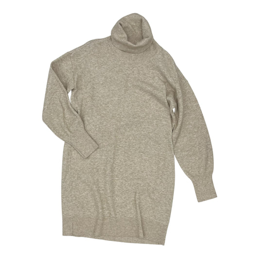 Dress Sweater By Loft In Tan, Size:M