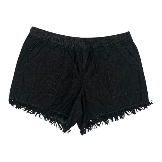 Shorts By Cme In Black Denim, Size:2X