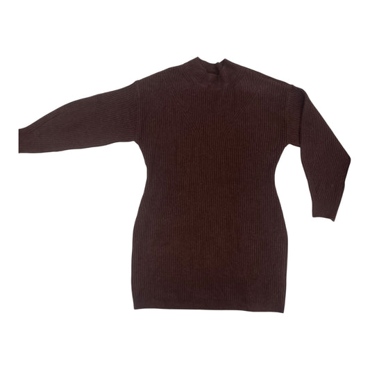 Dress Sweater By A New Day In Brown, Size:L