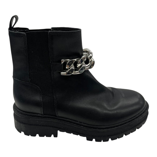 Boots Ankle Heels By Marc Fisher In Black, Size:7.5