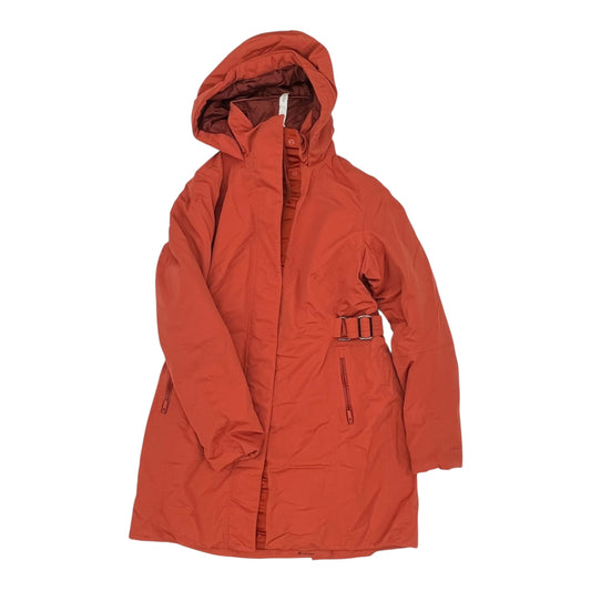 Coat Parka By Lululemon In Orange, Size:M