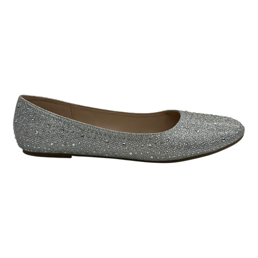 Shoes Flats By City Classified In Silver, Size:10