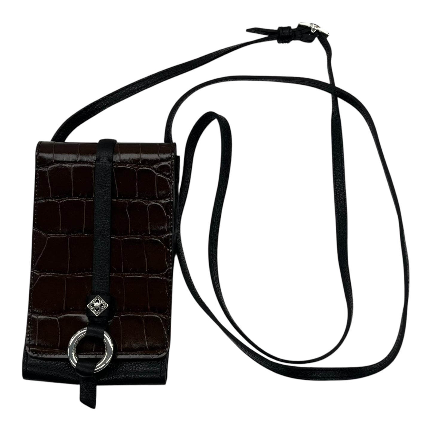 Crossbody By Brighton In Black & Brown, Size:Small