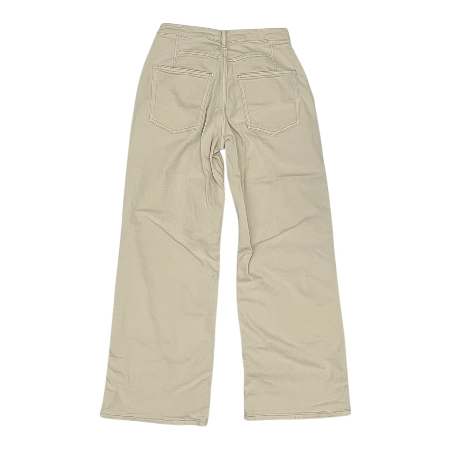 Jeans Wide Leg By Pilcro In Cream, Size:4