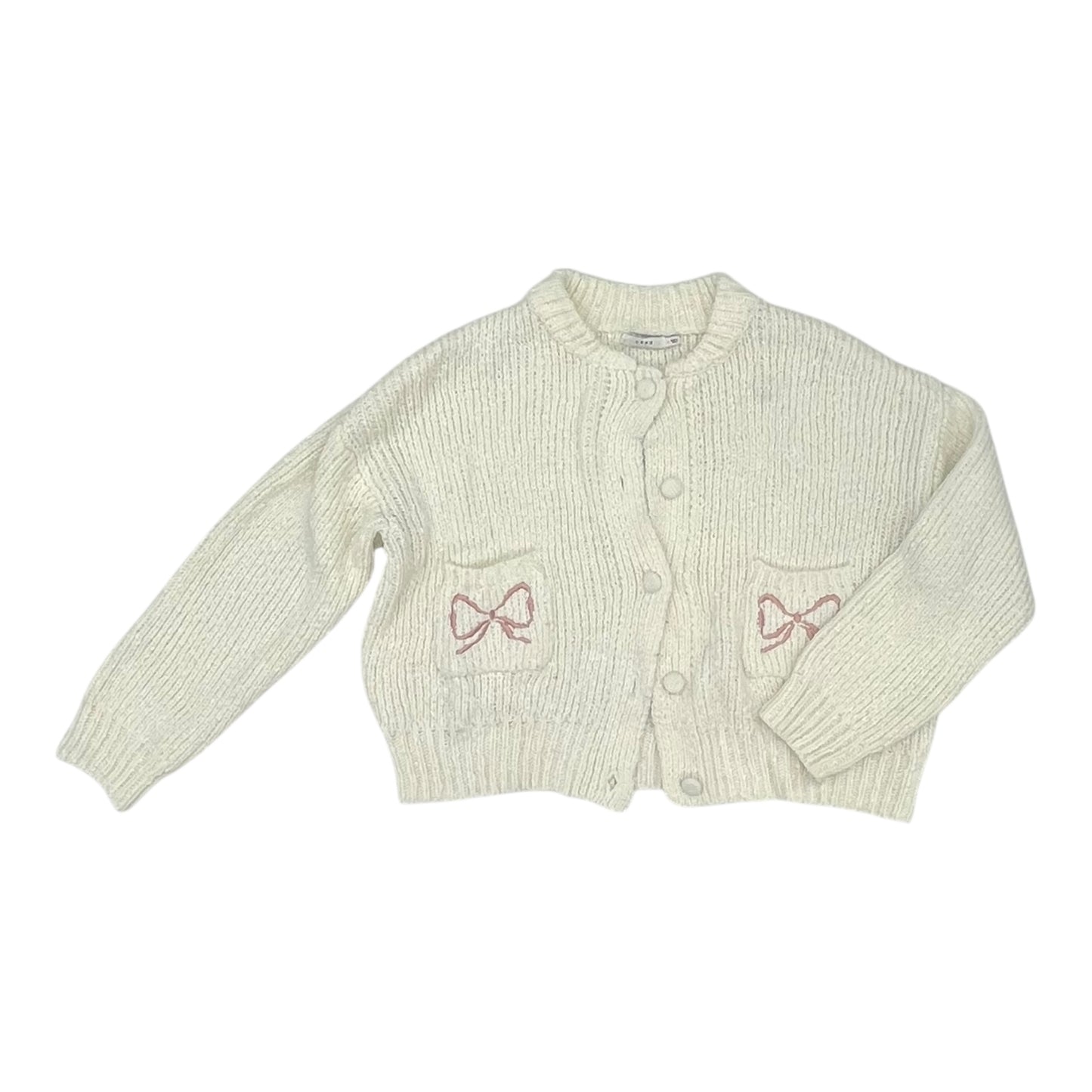 Sweater Cardigan By Lush In Cream, Size:Xl