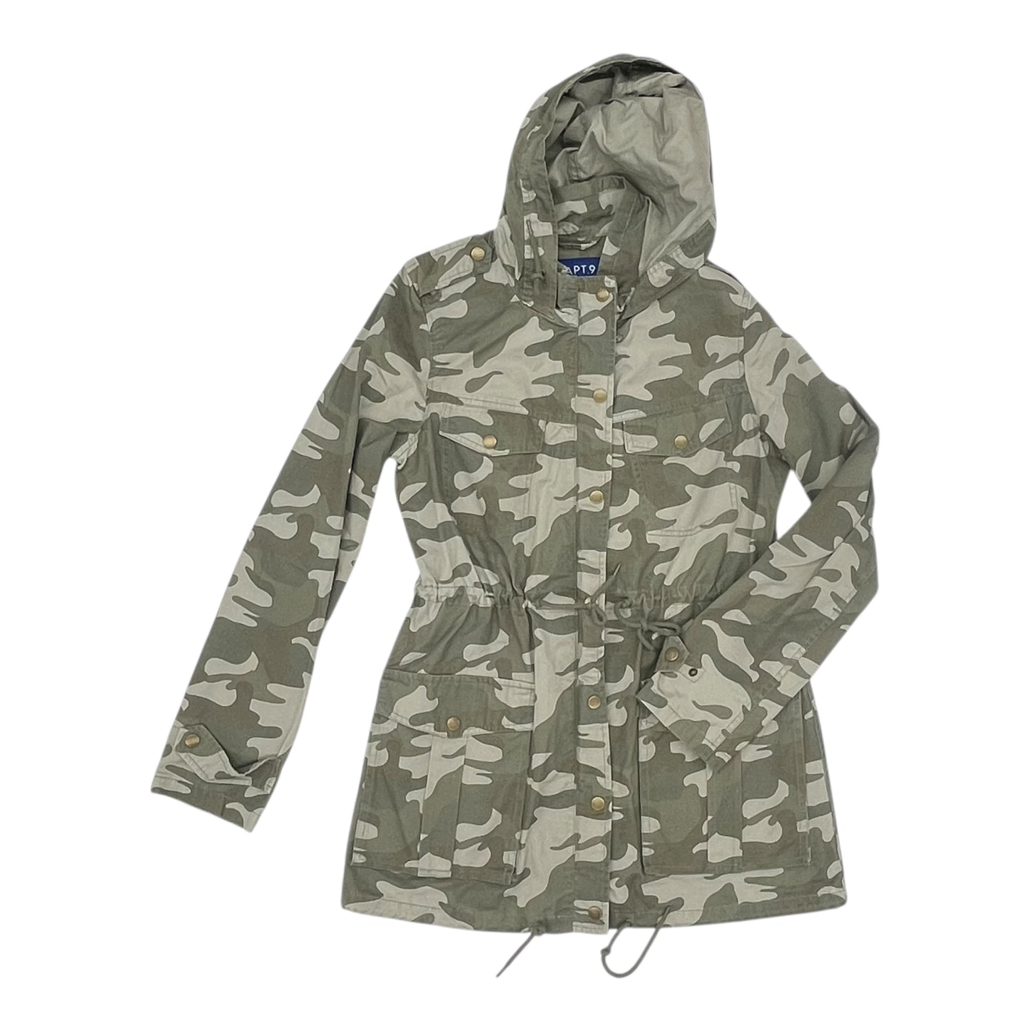 Jacket Moto By Apt 9 In Green, Size:S