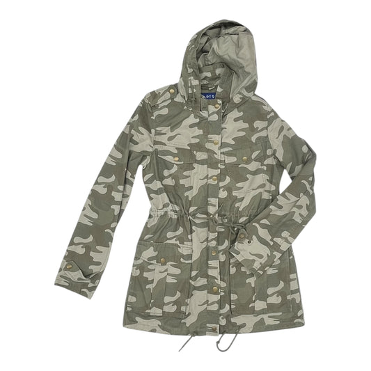 Jacket Moto By Apt 9 In Green, Size:S