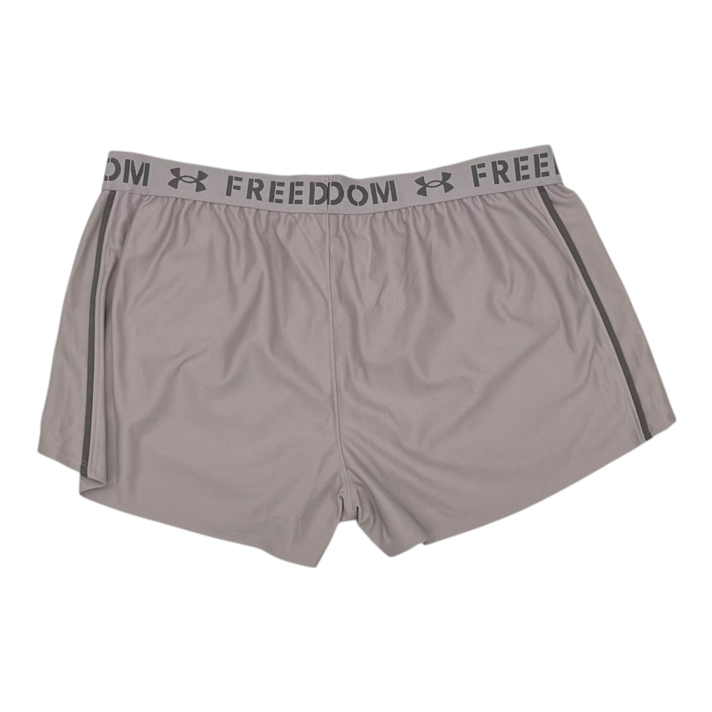 Athletic Shorts By Under Armour In Grey, Size:Xl