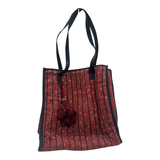 Tote By Universal Thread In Red, Size:Medium