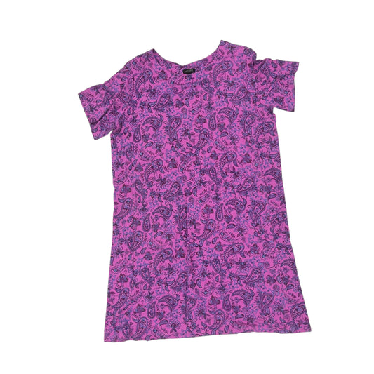 Dress Casual Midi By J. Jill In Purple, Size:Xlp