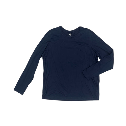 Top Ls By Lands End In Navy, Size:Xl