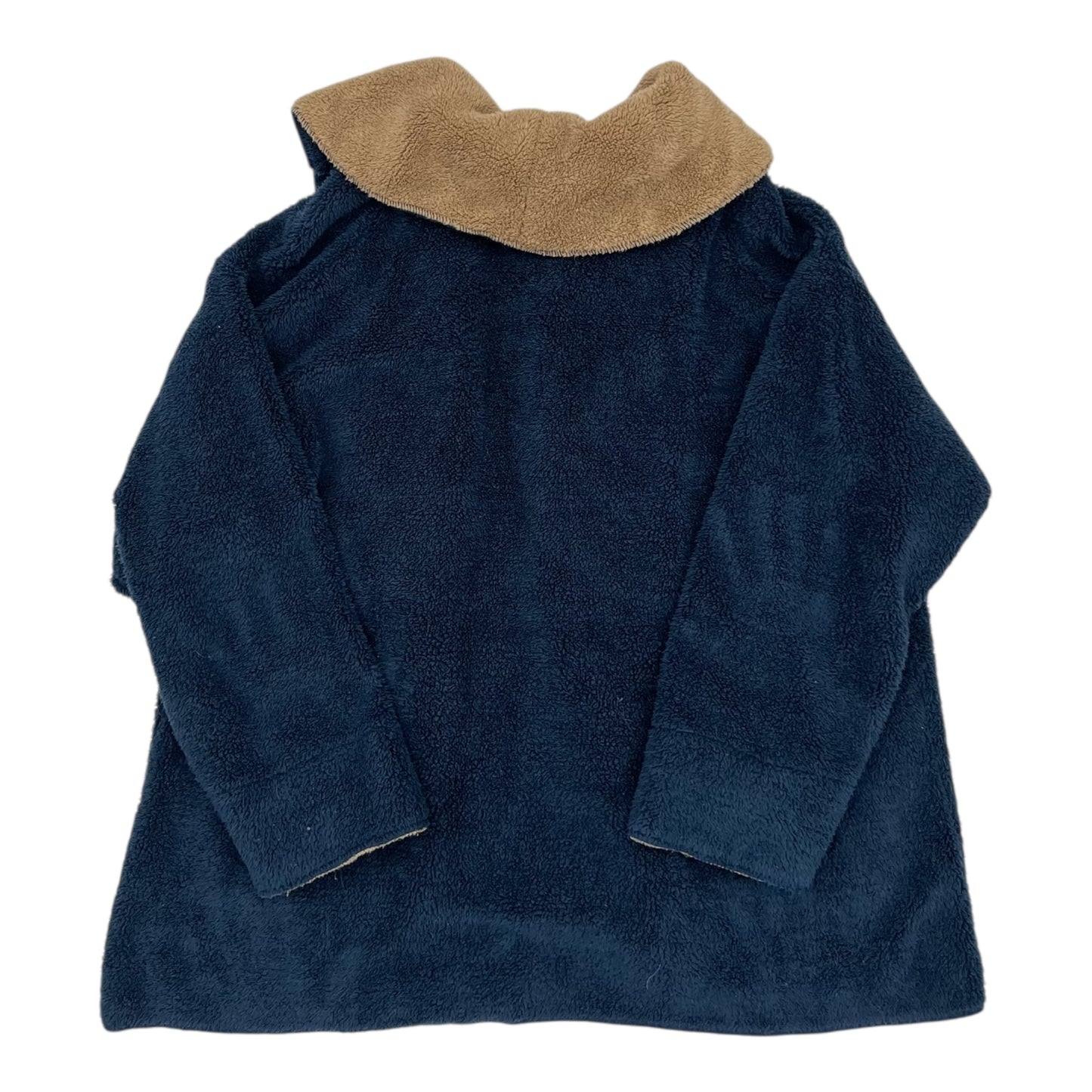 Sweater Cardigan By Koolaburra By Ugg In Blue & Brown, Size:Xl