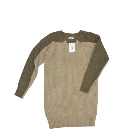 Dress Sweater By Clothes Mentor In Tan, Size:S