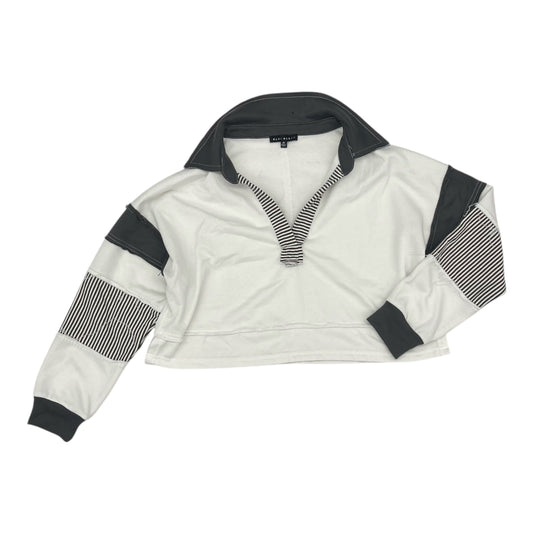 Top Ls By Blue Blush In Grey & White, Size:M