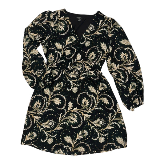 Dress Party Short By Ann Taylor In Black & Cream, Size:Mp