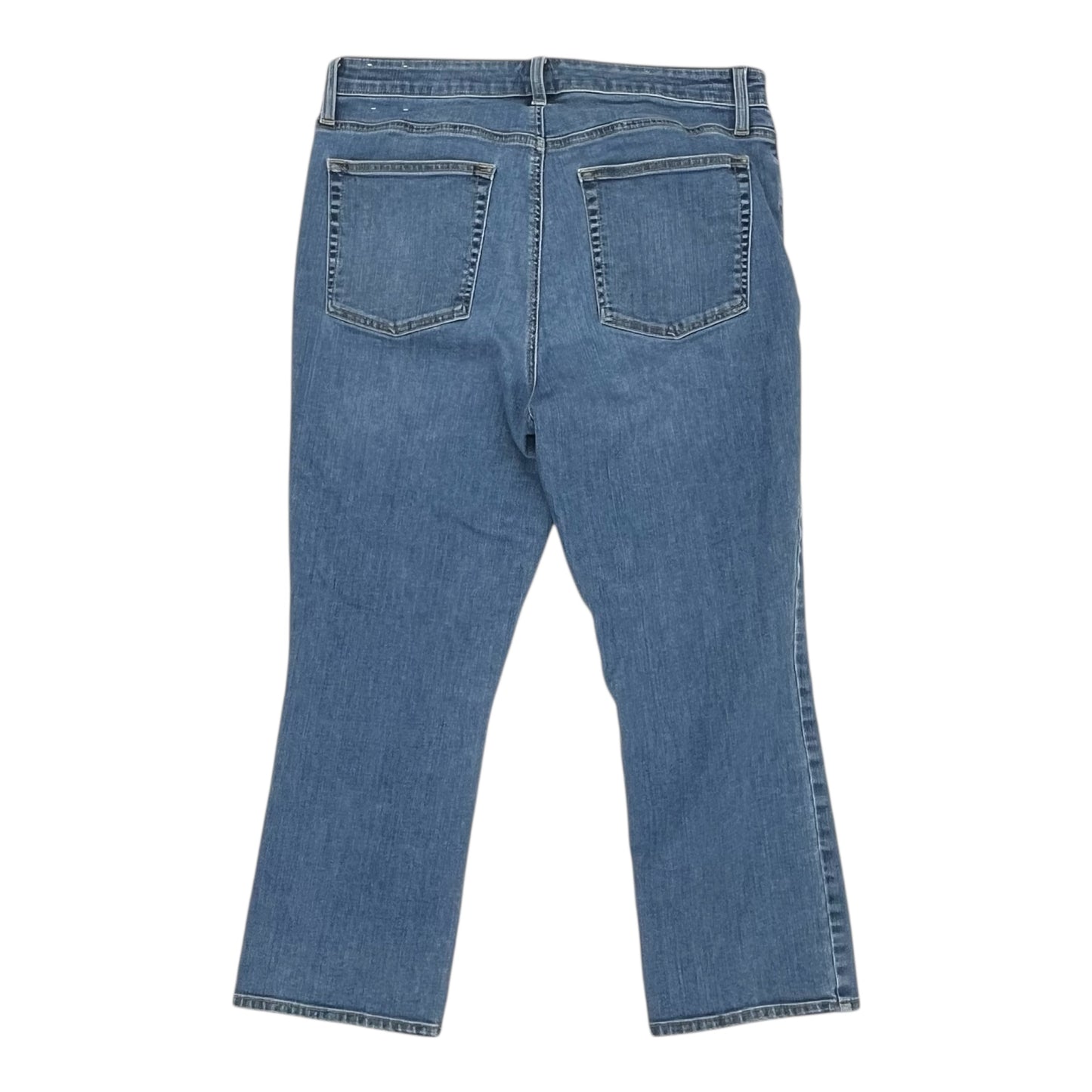 Jeans Skinny By Talbots In Blue Denim, Size:12