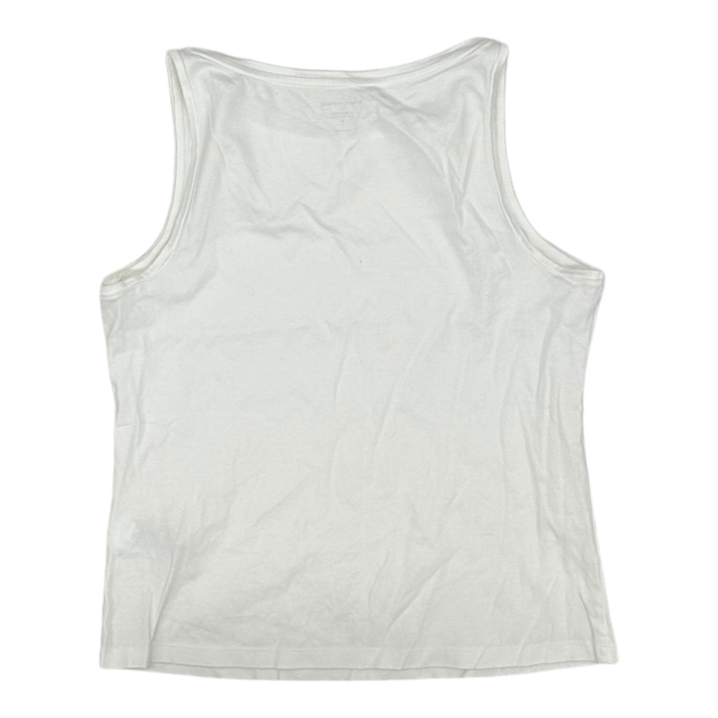 WHITE TANK TOP by BANANA REPUBLIC Size:M