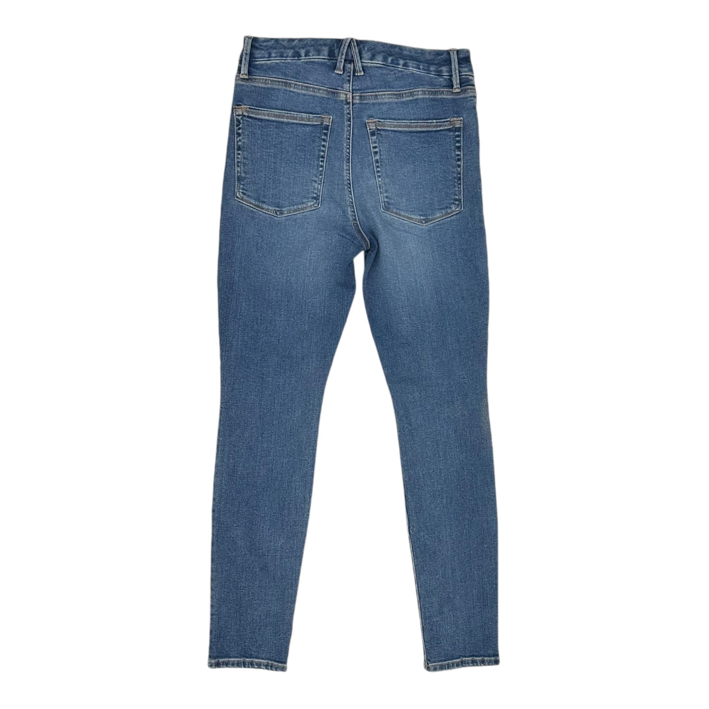 Jeans Skinny By Good American In Blue Denim, Size:4