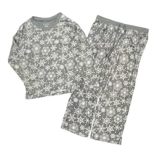 Pajamas 2Pc By Stars Above In Cream & Red, Size:S