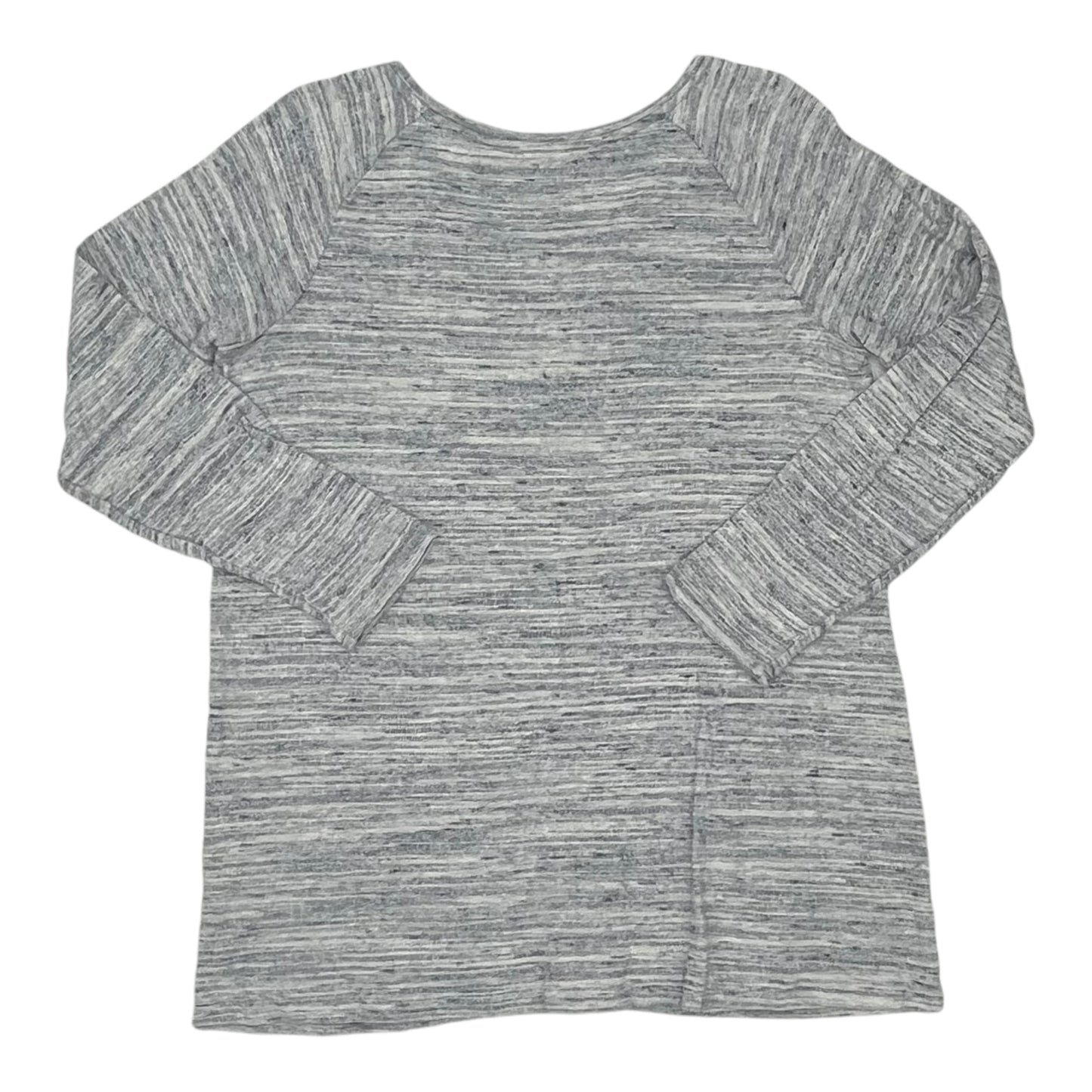 Top Ls By Pure Jill In Blue & Grey, Size:M