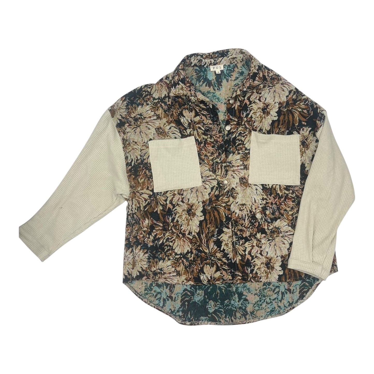 Jacket Other By Pol In Floral Print, Size:S