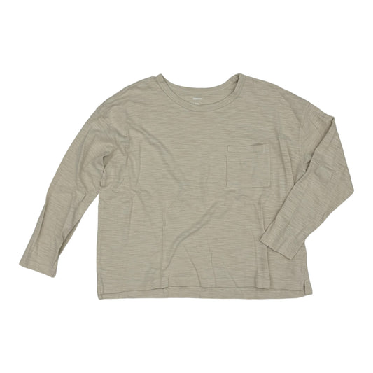 Top Ls By Sonoma In Cream, Size:Xxl