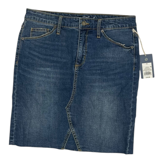 Skirt Mini & Short By Universal Thread In Blue Denim, Size:10