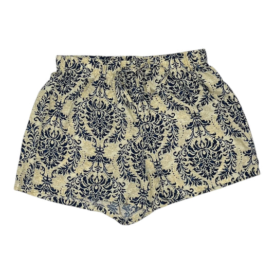 Shorts By Shein In Blue & Cream, Size:1X