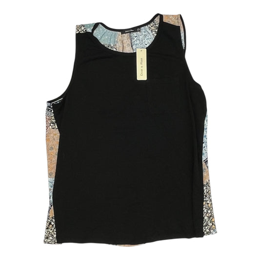 Tank Top By Doe & Rae In Multi, Size:2X