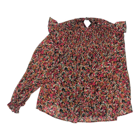 Blouse Ls By Ophelia Roe In Multi, Size:S