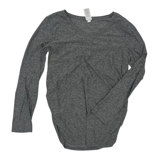 Mat Top Ls By Time And Tru In Grey, Size:M
