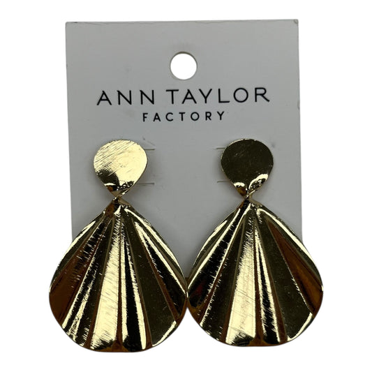 Earrings Statement By Ann Taylor In Gold