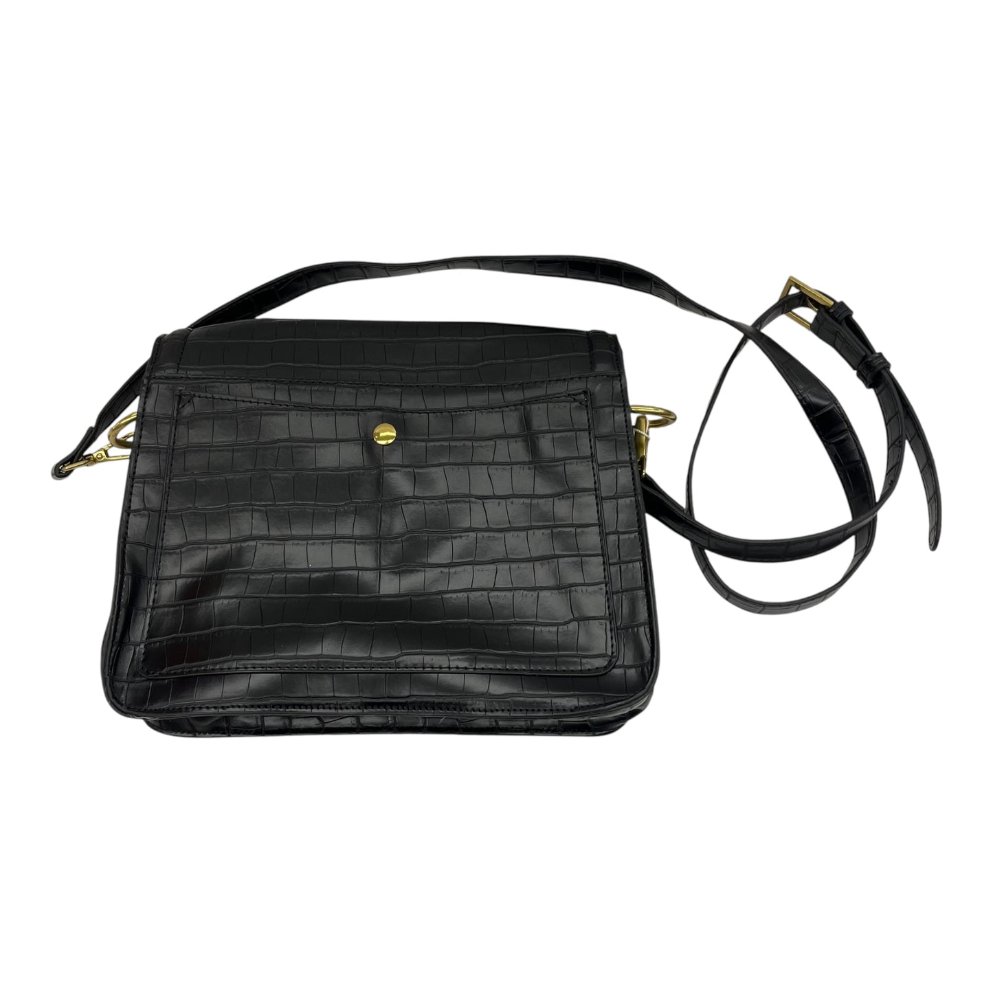 Crossbody By Clothes Mentor In Black, Size:Medium