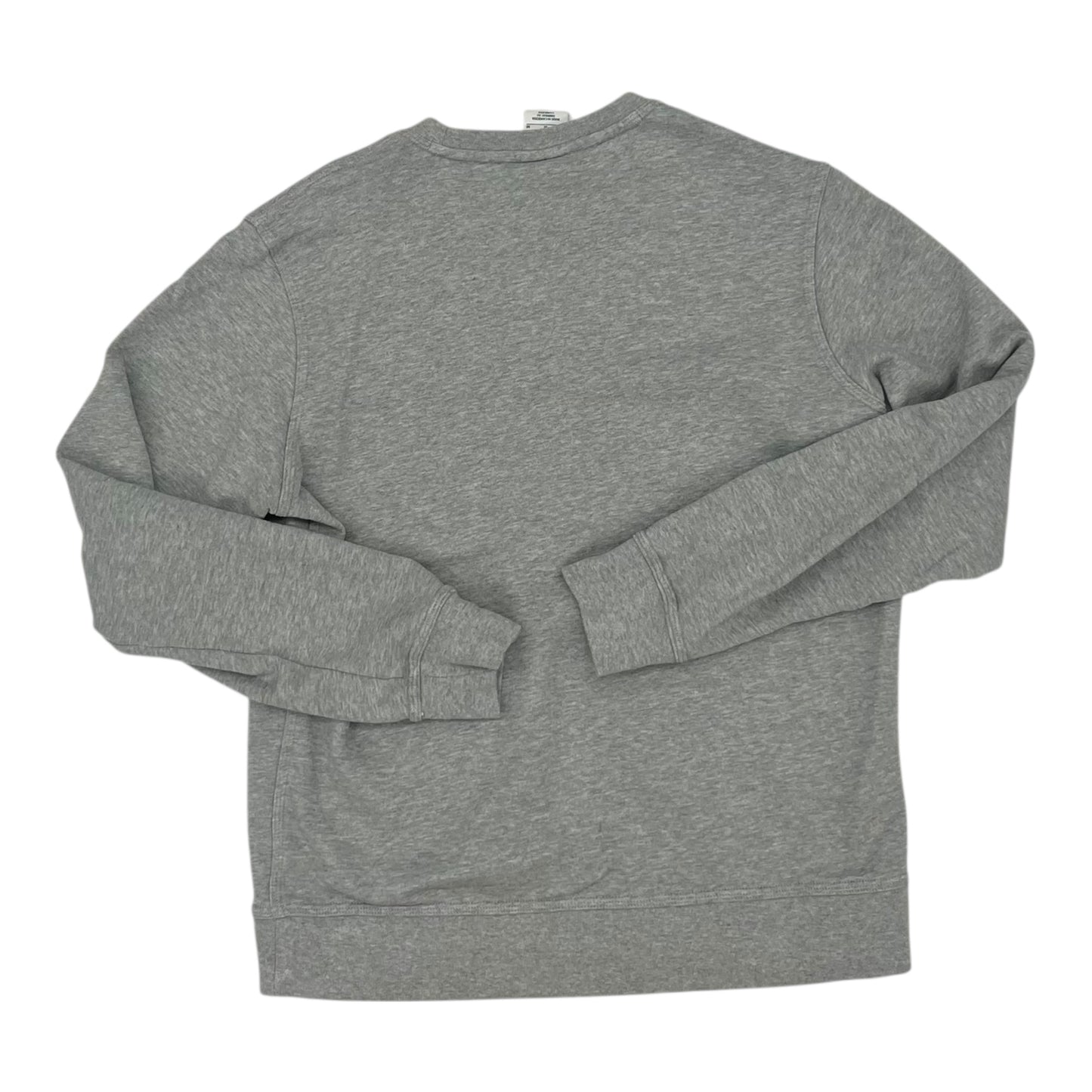 Athletic Sweatshirt Crewneck By Nike In Grey, Size:M