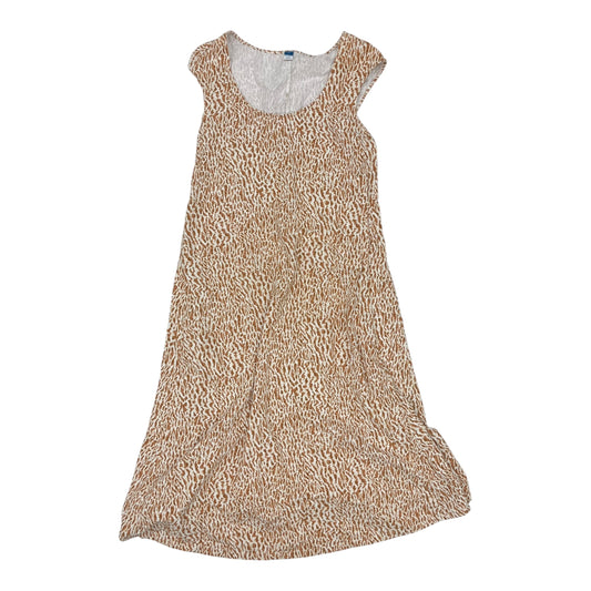 Mat Dress By Old Navy In Cream & Tan, Size:M