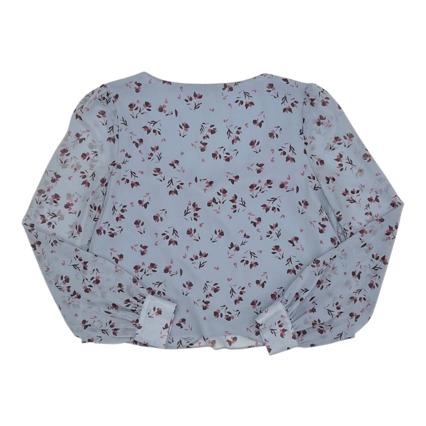 Blouse Ls By Wayf In Blue, Size:S