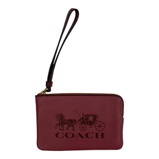 Wristlet Designer By Coach In Pink, Size:Medium