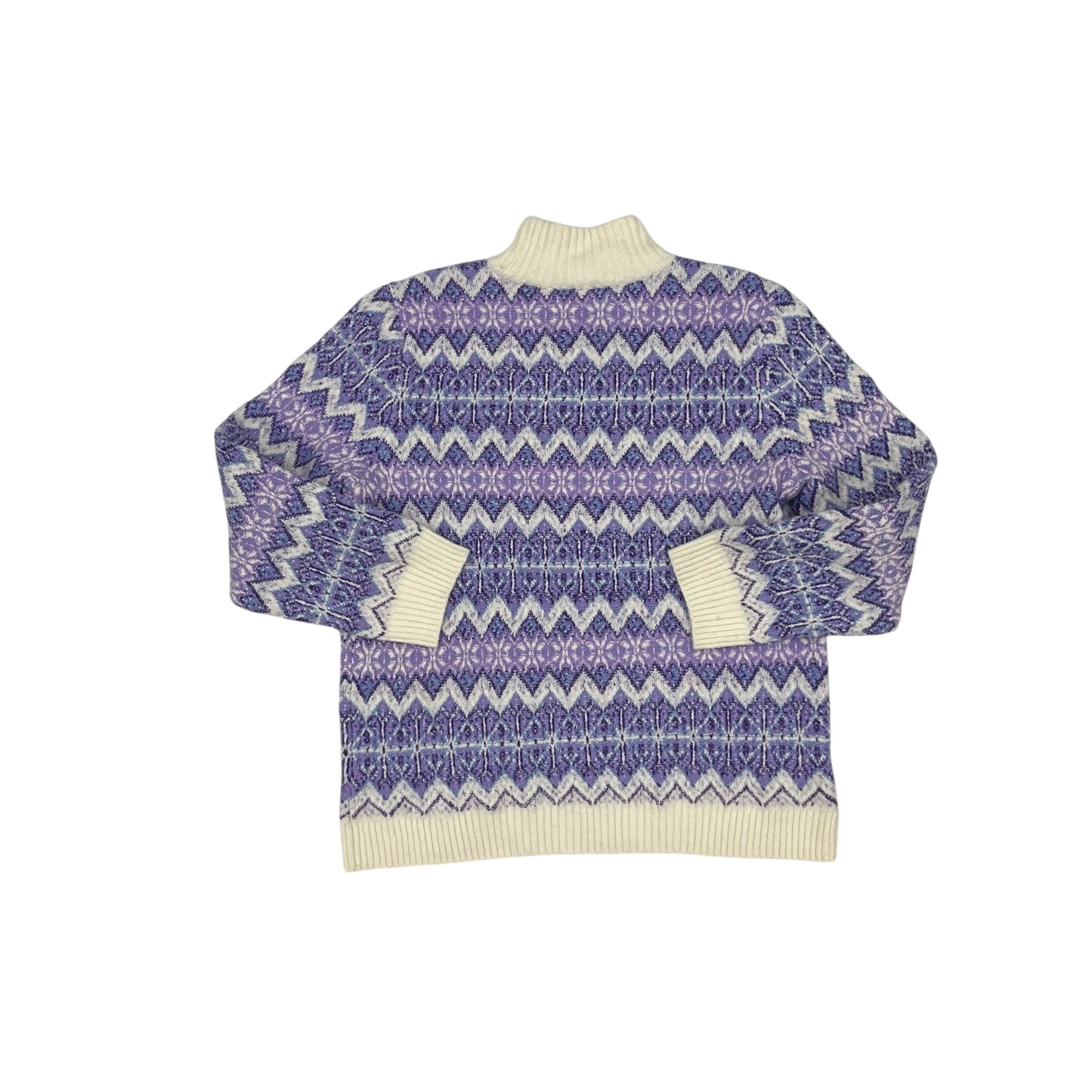 Sweater By Talbots In Purple, Size:Lp
