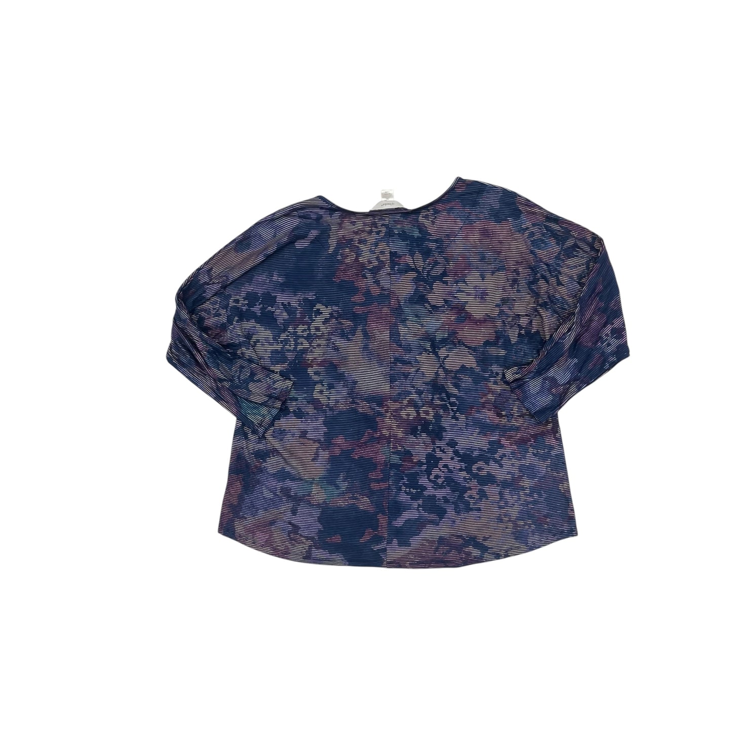 Top Ls By Cj Banks In Blue, Size:1X