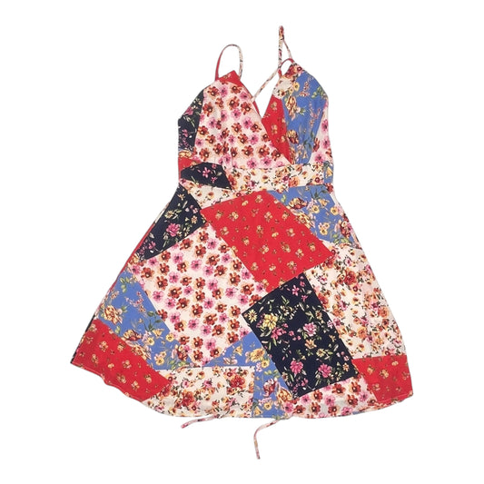 Dress Casual Short By Gilli In Floral Print, Size:M