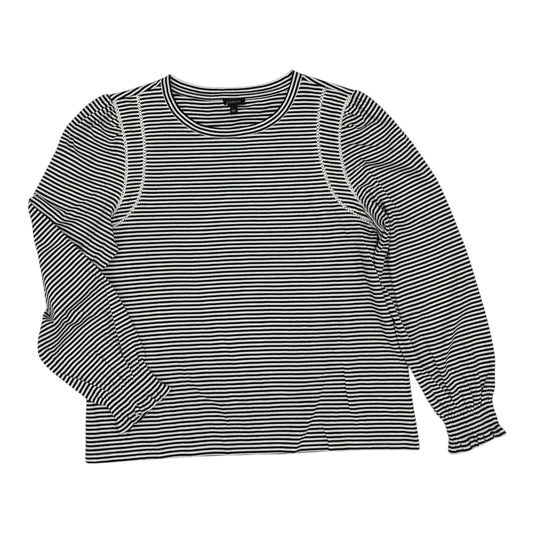 Top Ls By Talbots In Blue & White, Size:L