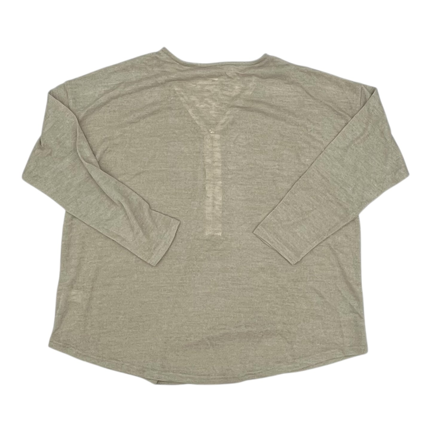 Top Ls By Soft Surroundings In Tan, Size:3X