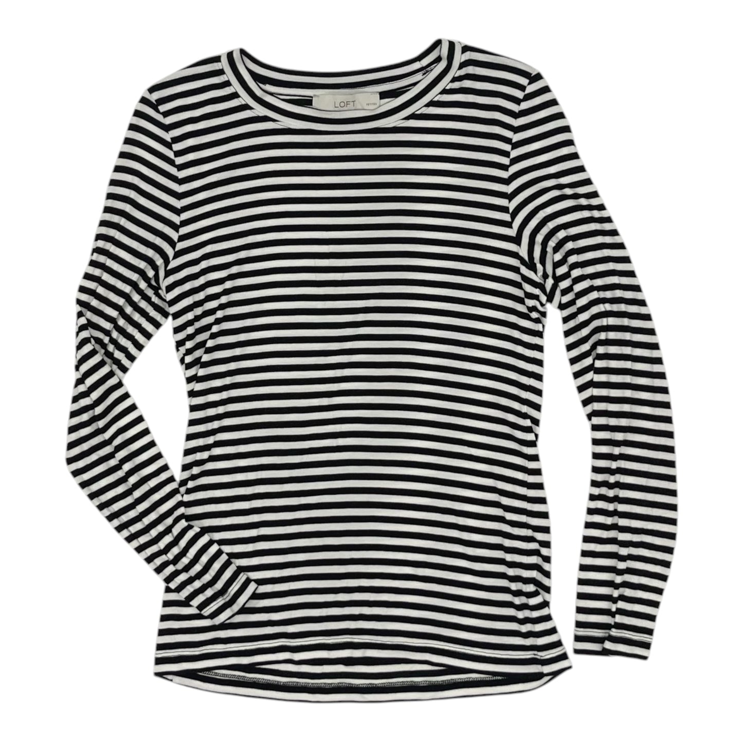 Top Ls By Loft In Black & White, Size:Lp
